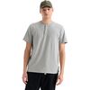 The North Face - Tri-Blend Short-Sleeve Henley - Men's - TNF Light Grey Heather