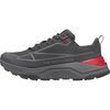 The North Face - Fastpack WP Hiking Shoe - Men's - Anthracite Grey/TNF Red