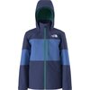 The North Face - Freedom Insulated Jacket - Boys' - Active Blue/Bold Blue
