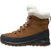 The North Face - THERMOBALL Leather Lace Up WP Boot - Women's - Timber Tan/TNF Black