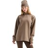 The North Face - Jaida Long Crew Top - Women's - Garnet