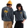 The North Face - Gear Up Get Out Relaxed Graphic Crew Shirt - Anthracite Grey