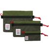 Topo Designs - Accessory Bag - 3-pack - Olive/Olive