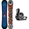 ThirtyTwo - Cold World w/ Basin FASE Snowboard Bundle - Blue,Black