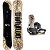 ThirtyTwo - T32M FASE Snowboard Bundle - Black,Stevens Brown/Black