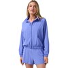 TravisMathew - BreezeBlend Travel Day Jacket - Women's - Baja Blue