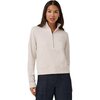 TravisMathew - Cloud 1/2-Zip Pullover - Women's - Heather Brazilian Sa