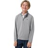 TravisMathew - Heater Pro 1/4-Zip Pullover - Boys' - Heather Grey