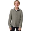 TravisMathew - Cloud Waffle  Button Up Shirt - Kids' - Dark Olive