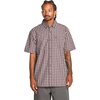 Volcom - Louie Check Short-Sleeve Shirt - Men's - Light Blue Acid