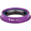 Wolf Tooth Components - Performance ZS56/40 Lower Headset Assembly - Ultraviolet Purple, Black Oxide Steel