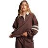 Year of Ours - Rugby Sweatshirt - Women's - Brown/Cream