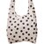 Cream and Black Polka Dot