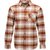 Clay/Off White Plaid