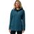 Benton Springs II Long Hooded Fleece Jacket - Women's image