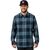 Ocean/Black Plaid