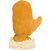 Lined Suede Deerskin Mitt - Kids' image