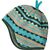 Diamond Stripe: Snowmelt Blue