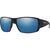 Matte Black/ChromaPop Glass Polarized Blue Mirror