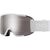 White Vapor/ChromaPop Sun Platinum Mirror/Extra Lens-Clear