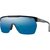 Matte Black/ChromaPop Polarized Blue Mirror