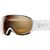 White Chunky Knit/ChromaPop Pro Photochromic Gold Mirror