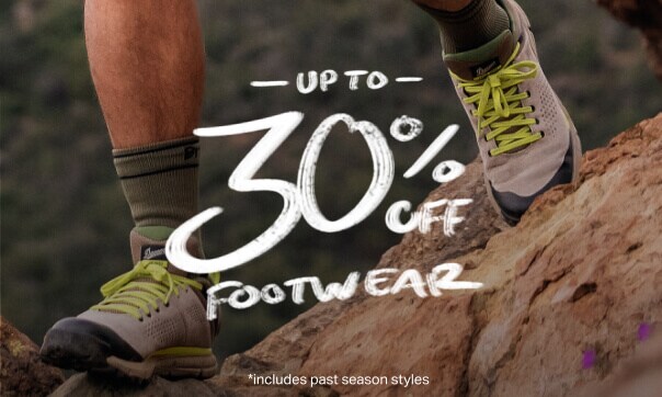 Footwear Up To 30% Off