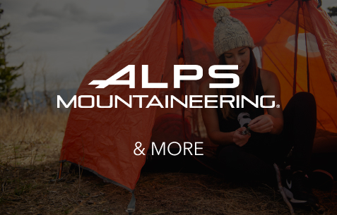 ALPS Mountaineering Compression Stuff Sack - 45L Capacity, Ripstop Polyester, With Zippered Lid Pocket