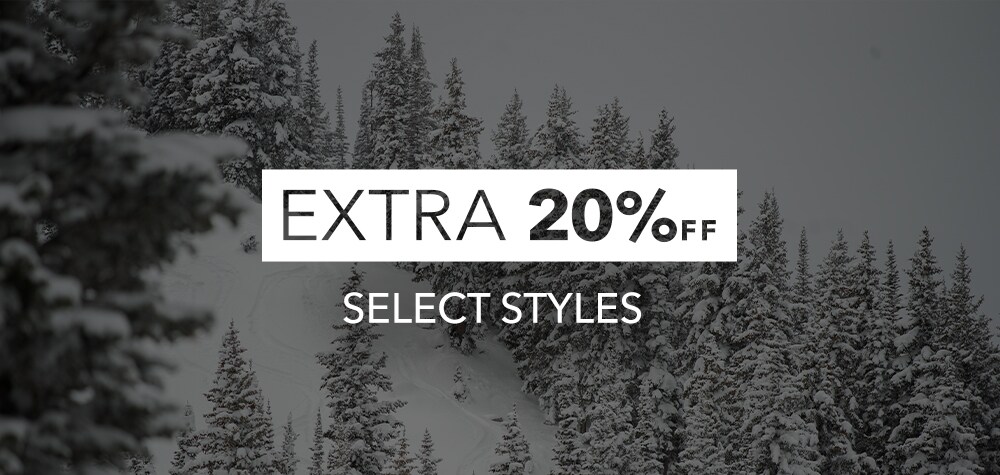 Extra 20% Off Select Styles
