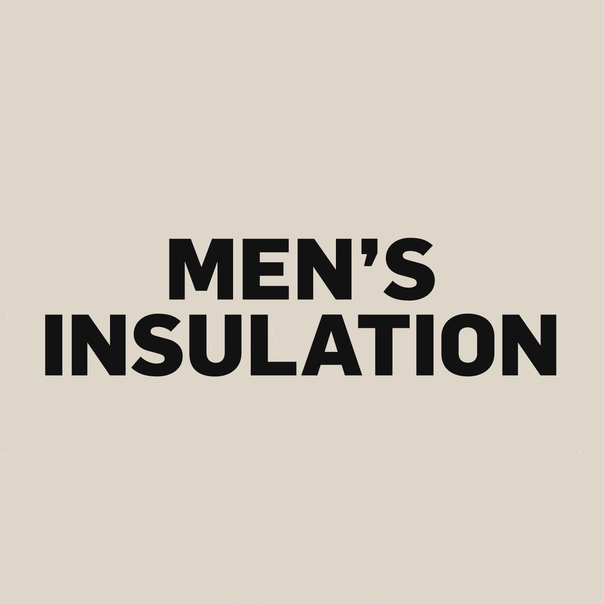 Men's Insulation