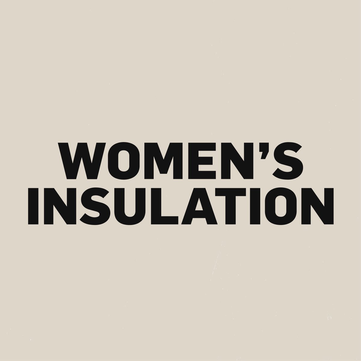 Women's Insulation