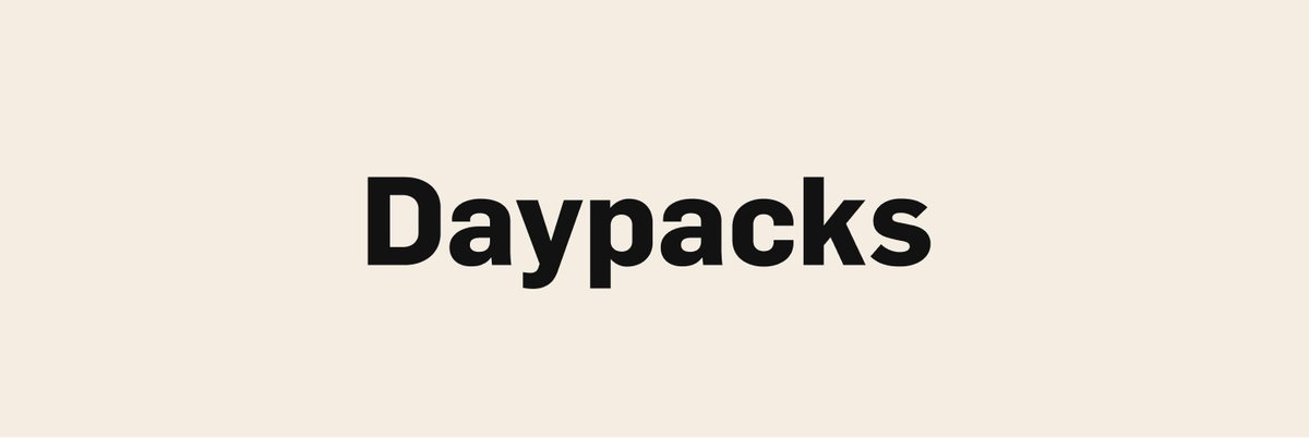 Daypacks