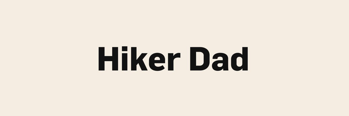 Hiker Dad