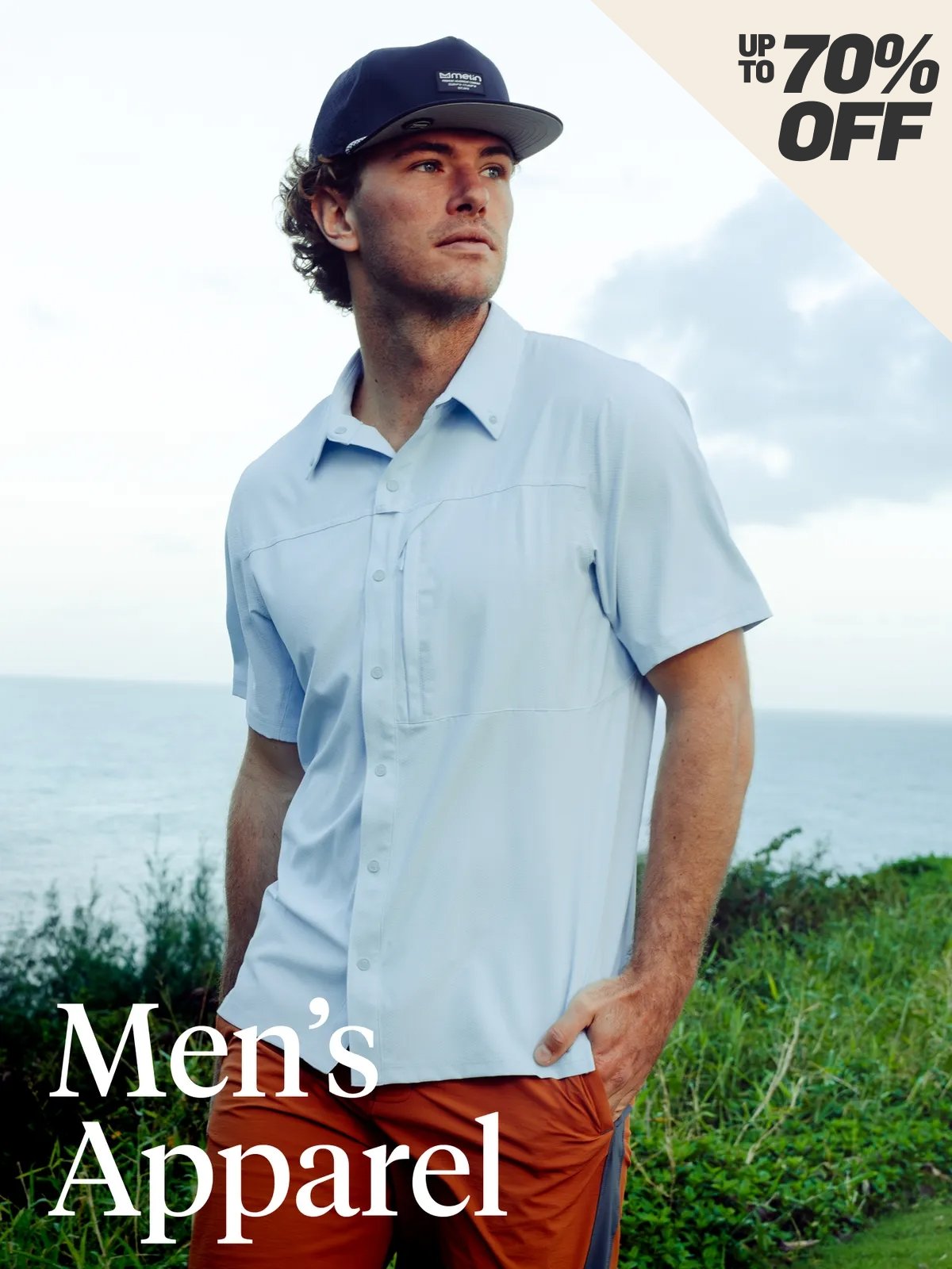 Men's Apparel Up To 70% Off