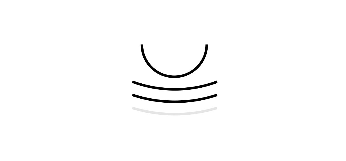 An icon depicting cushioning and softness