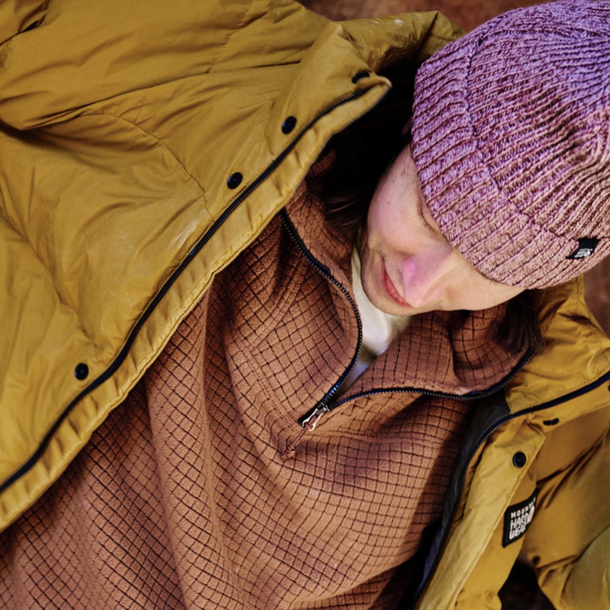 A closeup of the Summit Fleece