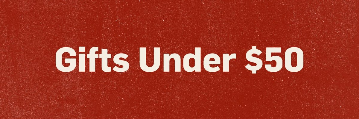 Gifts Under $50