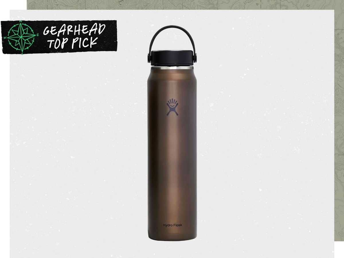 Hydro Flask 40oz Wide Mouth Trail LW Flex Cap Water Bottle