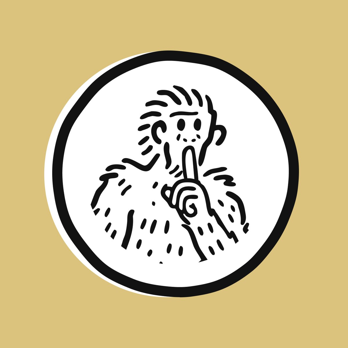 Illustration of the Backcountry Yeti with a finger to its lips. Members-Only Secret Sale.