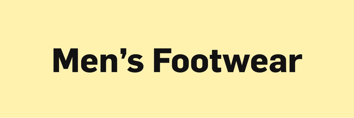 Men's Footwear