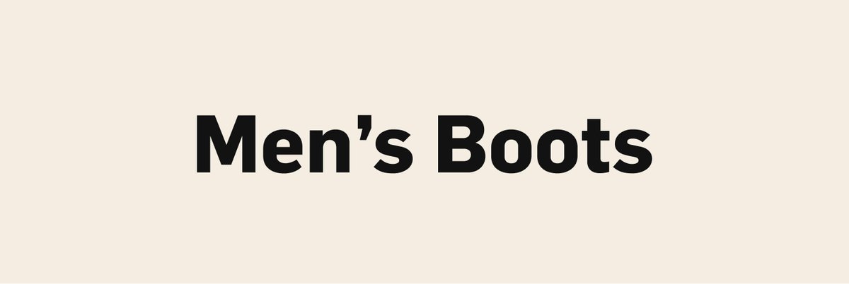 Men's Boots