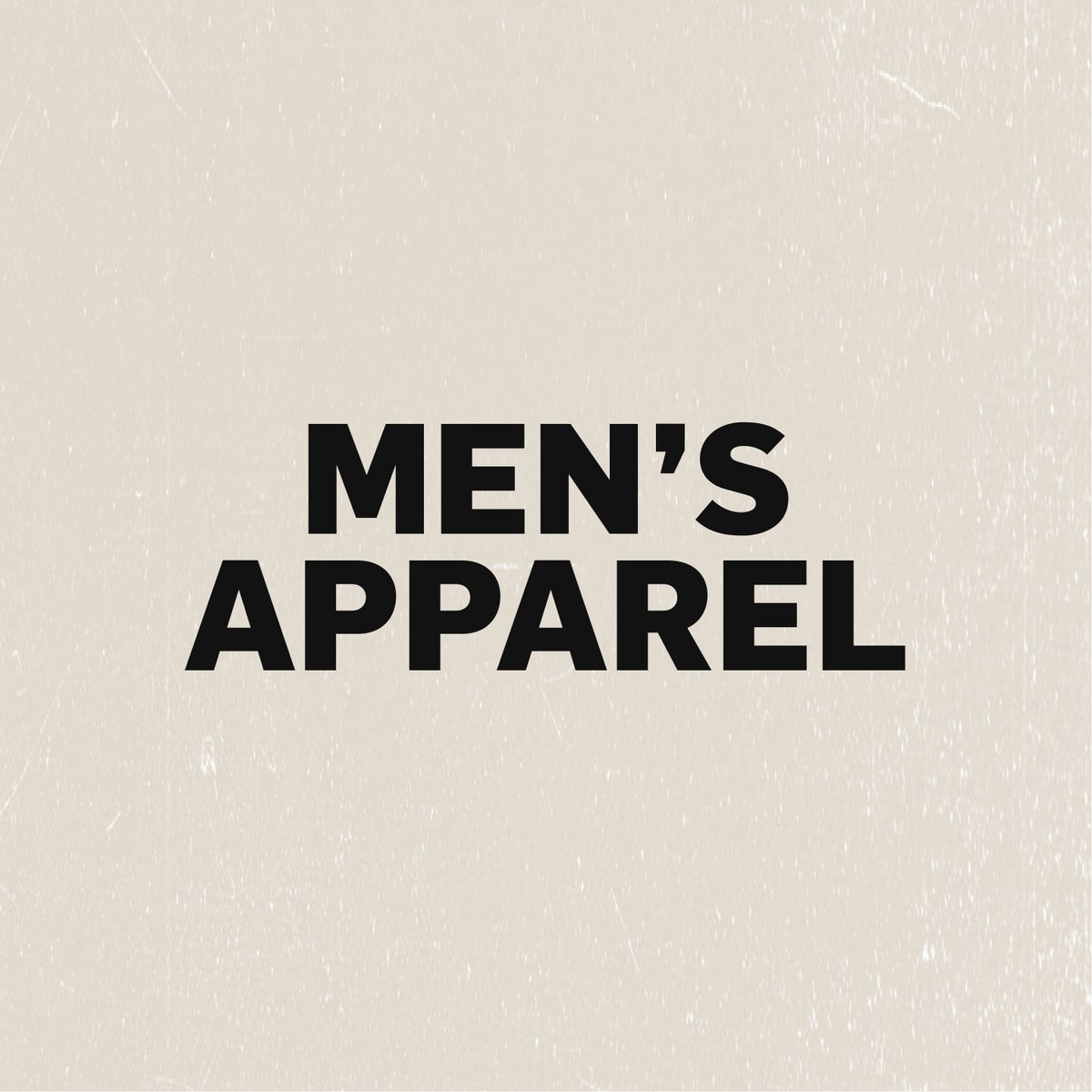 Men's Apparel