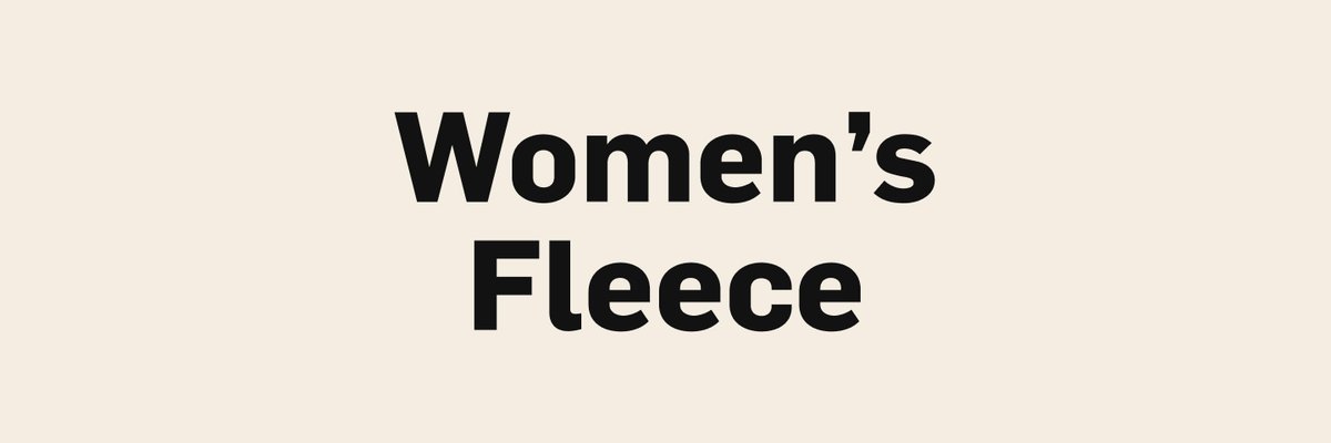 Women's Fleece