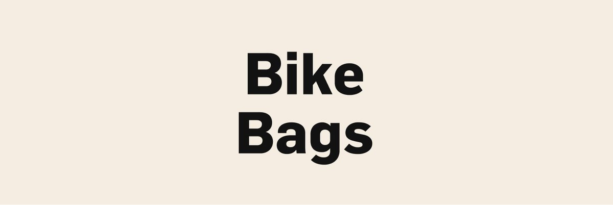 Bike Bags