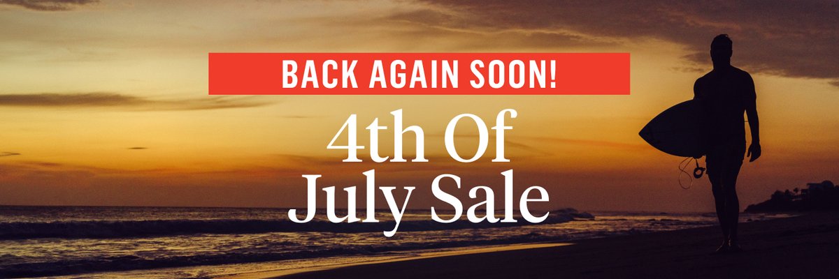  4th of July Sale: Just Missed It