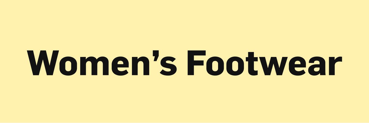 Women's Footwear