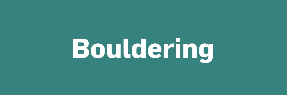 Bouldering