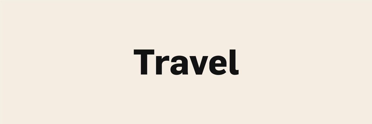 Travel