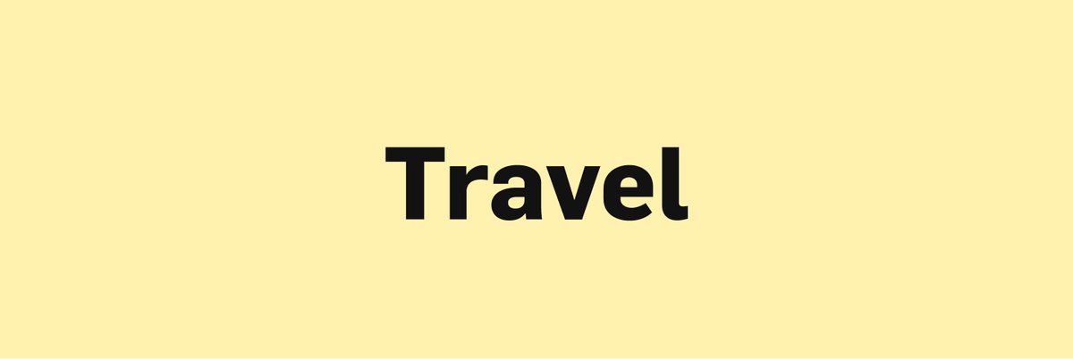 Travel