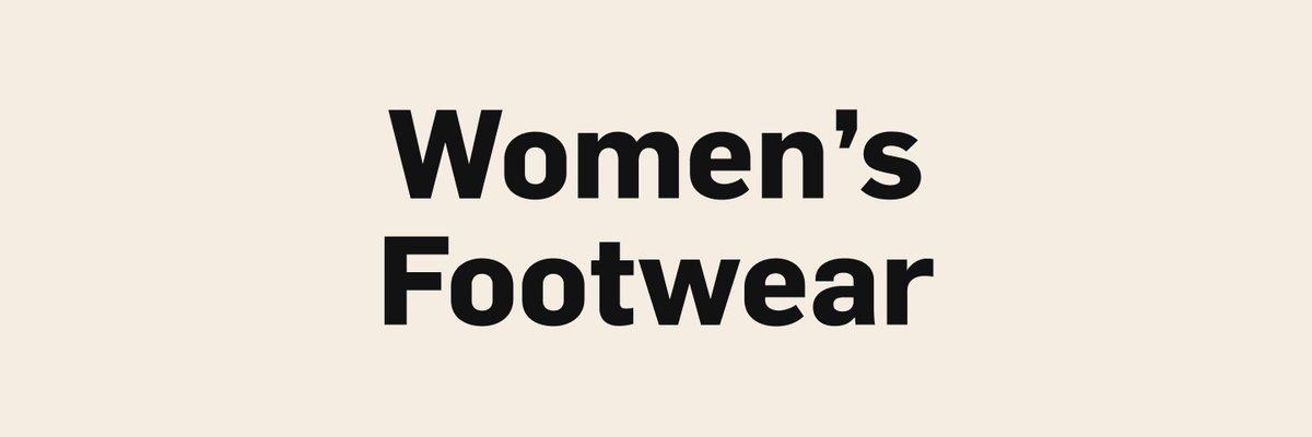 Women's Footwear